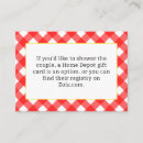 Pesquisar por xadrez branca vermelha convites Simples