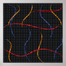 Pesquisar por geométrico preto e branco pôsteres Pontos