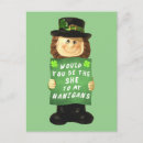 Pesquisar por trevo de quatro folhas cartoes Leprechaun