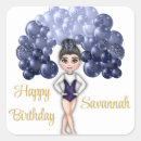 Pesquisar por festa de aniversário ginástica adesivos Girl