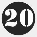 Pesquisar por número vinte adesivos Qualquer pessoa