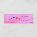 Pesquisar por coração vermelho do amor cartao de visita Bonito