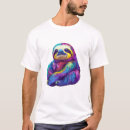 Pesquisar por arte da preguiça camisetas Desenho animado