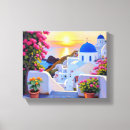 Pesquisar por cúpula impressão de canvas Santorini