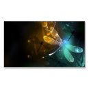 Pesquisar por libélulas cartao de visita Preto