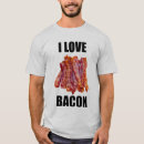 Pesquisar por eu amo bacon camisetas Homens