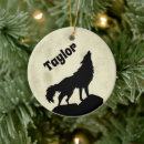 Pesquisar por wolf ornamentos Lobo uivando na lua