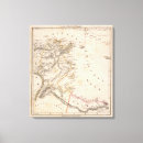 Pesquisar por tunísia impressão de canvas Mapa
