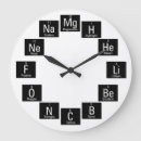 Pesquisar por elemento químico relogios de parede Engraçado