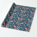 Pesquisar por laranja e azul papel de presente Chic