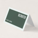 Pesquisar por agência emprego de cartao de visita Recrutador