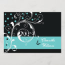 Pesquisar por aqua swirl convites Elegante