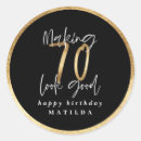 Pesquisar por preto e ouro adesivos Tipografia