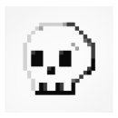 Pesquisar por 8 bits pósteres pôsteres Crânio