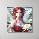 Pesquisar por cabelo vermelho impressão de canvas Bonito
