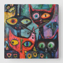 Pesquisar por gato relogios de parede Amantes de gatos