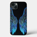 Pesquisar por asas do anjo iphone capas Preto