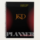 Pesquisar por laranja no preto agendas Monograma