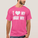 Pesquisar por eu amo minha esposa enfermeira camisetas Marido