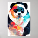 Pesquisar por pintura urso panda pôsteres Animal