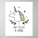 Pesquisar por acredite nos unicórnios pôsteres Tipografia