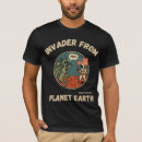 Pesquisar por aliens no espaço camisetas Alienígena
