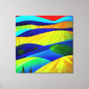 Pesquisar por cor do arco íris impressão de canvas Natureza