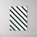 Pesquisar por listras pretas impressão de canvas Preto e branco