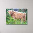 Pesquisar por cow impressão de canvas Terra alta