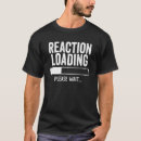 Pesquisar por reação camisetas Esperar
