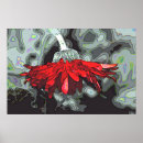 Pesquisar por margarida vermelha pósteres pôsteres Abstrato
