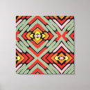 Pesquisar por padrões tribais impressão de canvas Tribal