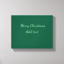 Pesquisar por natal feliz impressão de canvas Adicionar seu nome