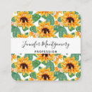 Pesquisar por girassóis amarelos cartao de visita Natureza