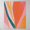 Pesquisar por tangerina pósteres pôsteres Abstrato