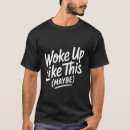 Pesquisar por acordou camisetas Design