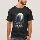 Pesquisar por lua cheia do lobo camisetas Homens