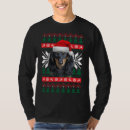 Pesquisar por dachshund christmas camisetas Tendência