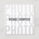 Pesquisar por fotógrafo profissional cartao de visita Moderno