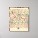 Pesquisar por seções impressão de canvas Wiswisconsin