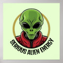 Pesquisar por alienígena verde pôsteres Extraterrestre