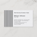 Pesquisar por listrado preto e branco cartao de visita Simples