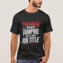 Pesquisar por vampiros reais camisetas Engraçado