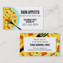 Pesquisar por comida italiana cartao de visita Chef