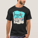 Pesquisar por jesus é minha âncora camisetas Linda
