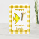 Pesquisar por peixes amarelos cartoes postais For kids