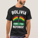 Pesquisar por bolívia camisetas Bandeira