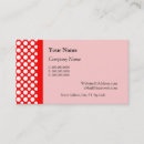 Pesquisar por bolinhas vermelhas brancas padrao cartao de visita Vermelho