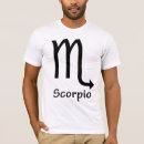Pesquisar por símbolo do escorpião camisetas Horóscopo