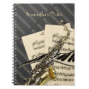 Pesquisar por músico jazz cadernos de notas Saxofonista
